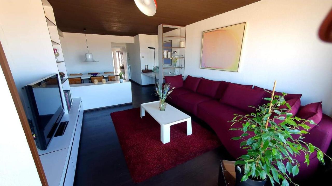 Modern Appartement Met Frontaal Zeezicht En Prive Parking Кнокке-Хейст Экстерьер фото